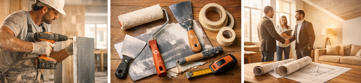 Travaux de rénovation intérieure Plaqu’Fusion