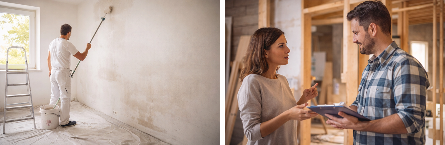 Travaux de rénovation intérieure Plaqu’Fusion